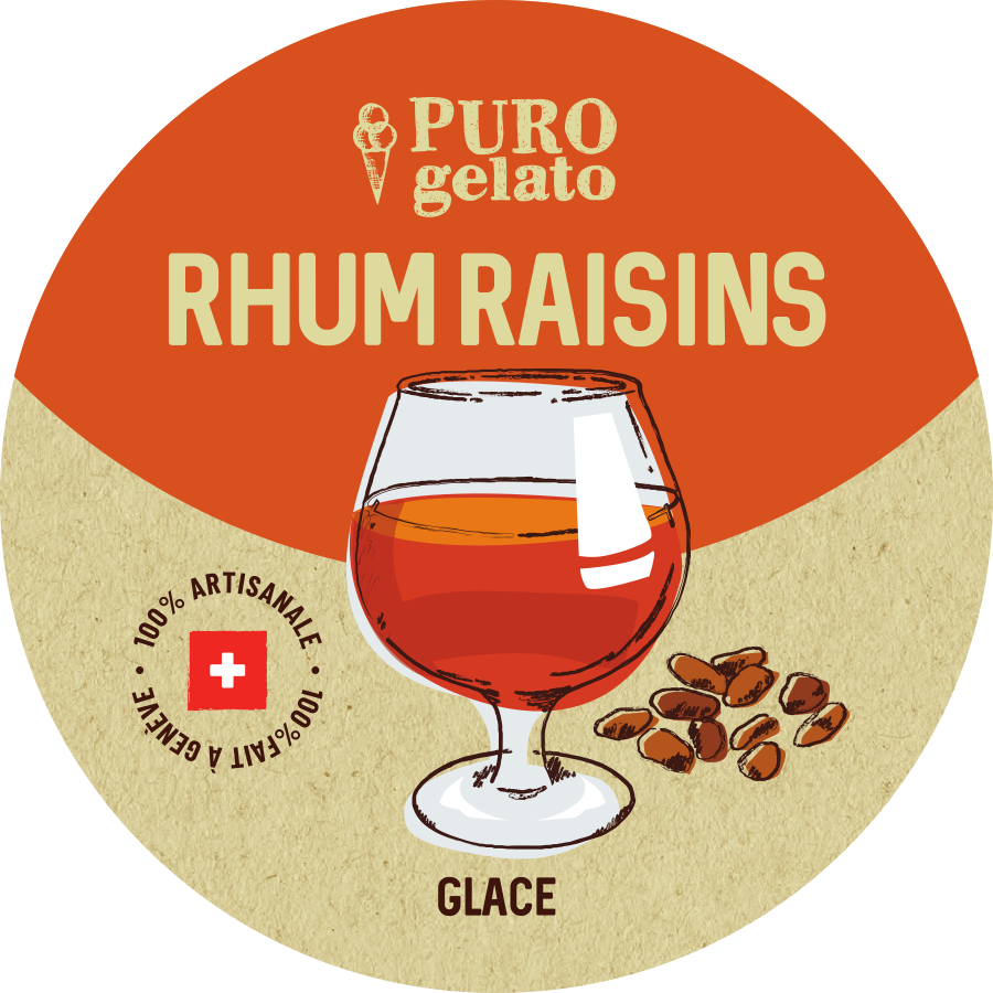 Rhum-raisin 4x480ml. En gros.