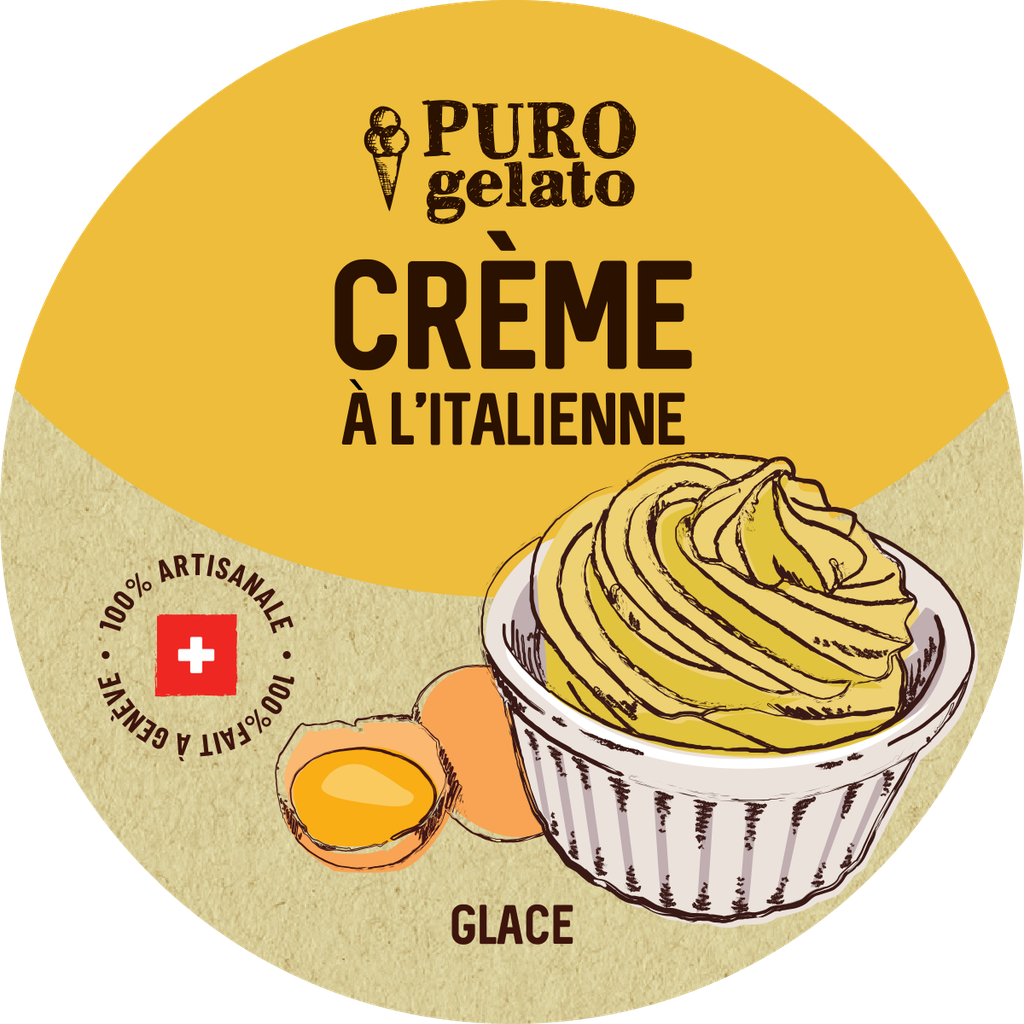 Crème italienne 4x480ml. En gros.