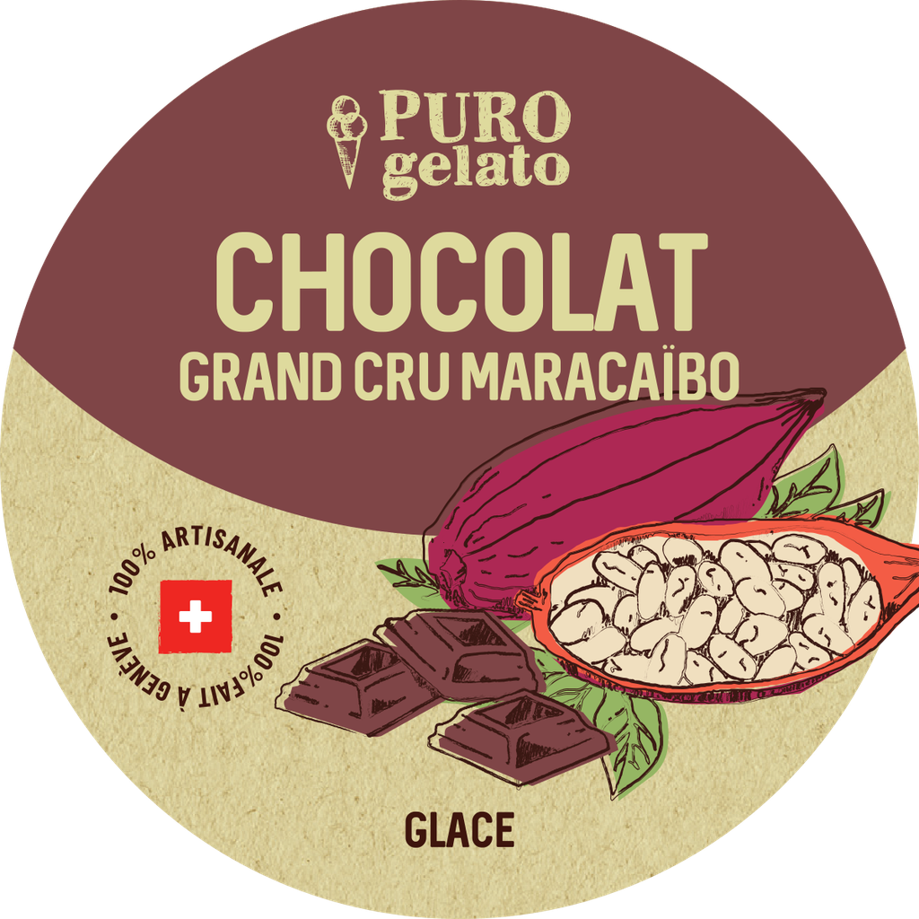 Chocolat glace en carapine 3kg. En gros.