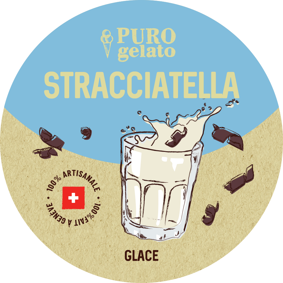 Stracciatella en carapine 3kg. En gros.
