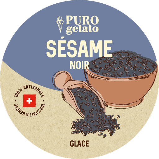 Sésame noir 4x480ml. En gros.