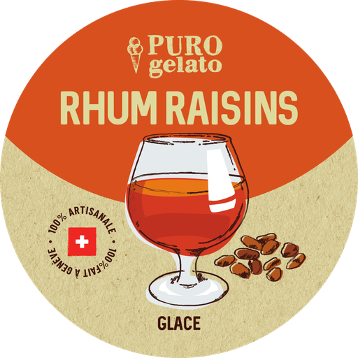 Rhum-raisin 4x480ml. En gros.