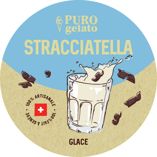 Stracciatella en carapine 3kg. En gros.